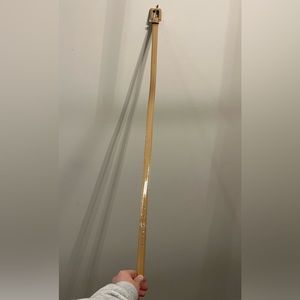 Neiman Marcus Belt, size 8, Nude